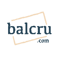 Balcru logo online com cuadro Sticker
