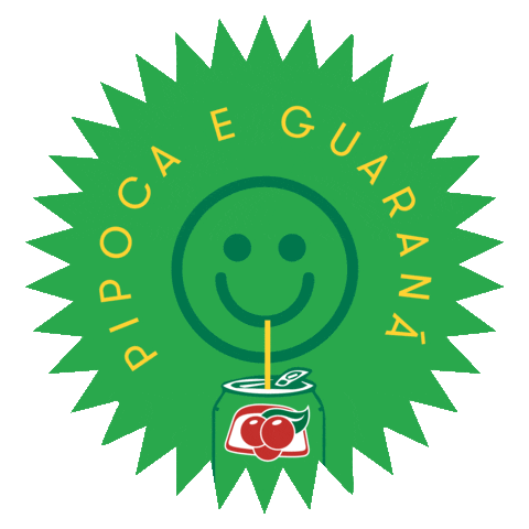 _guaranaantarctica popcorn soda manu pipoca Sticker
