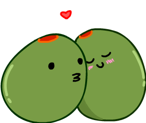 Lean On Love Sticker by javadoodles