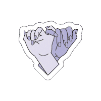 Hands Nails Sticker