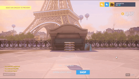 UrsusArctos1121 giphygifmaker ow loot box bug GIF