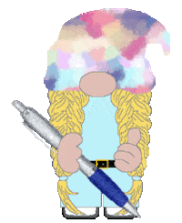Once Upon A Time Writing Sticker