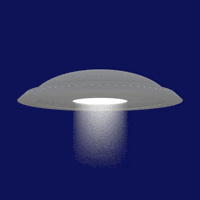 flying saucer ufo GIF by Joe Merrell