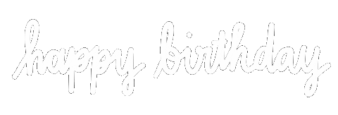 Happy Birthday Sticker