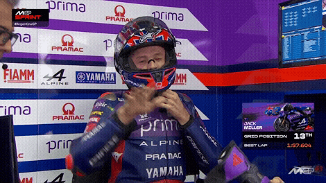 Jack Miller Hello GIF by MotoGP™