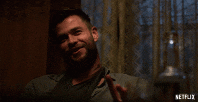 Be Quiet Chris Hemsworth GIF by NETFLIX