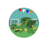 Football Dragon Sticker by LioxFoundation