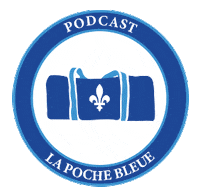 lapochebleue hockey podcast lapochebleue pochebleue Sticker