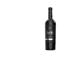 LoyaltyWines wine gold rose crown Sticker