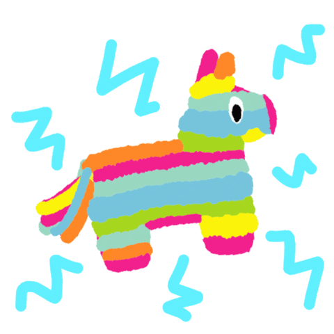 Party Pinata Sticker by TheKindnessSocks