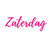 Zaterdag Sticker by Cilla