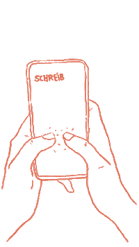 type schreib uns Sticker by funk