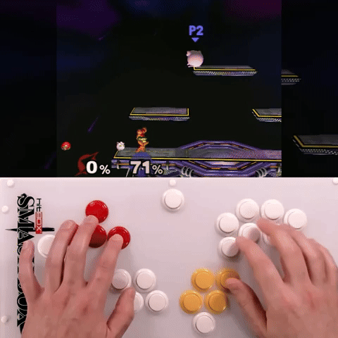 SB - SSBM - Samus - Plat Missile Land from Run X2