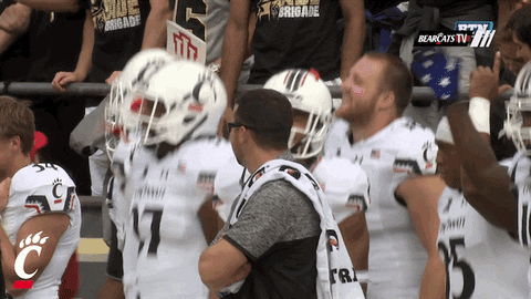 happy cincinnati bearcats GIF by University of Cincinnati Athletics