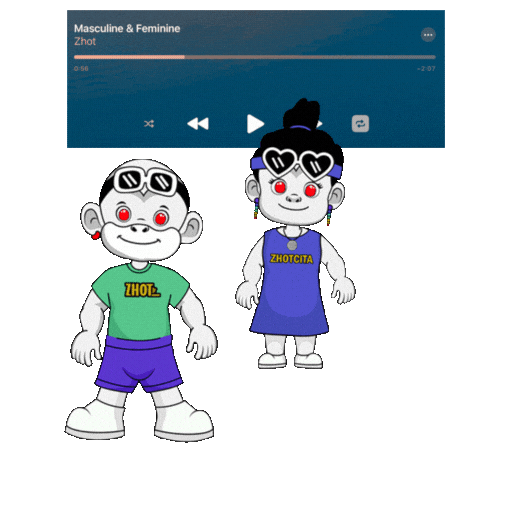 Yin Yang Attraction Sticker by Zhot