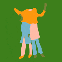 artofmadeleine friends together best friends silly dance GIF