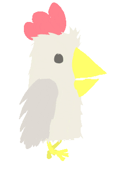 clevendeavgames run chicken uch ultimate chicken horse Sticker
