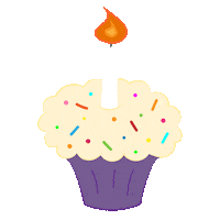 Celebrate Happy Birthday Sticker by letterplezier