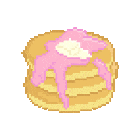 lid8bit art food pixel pixelart Sticker