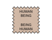 Being Human Sticker by Everyday For Every Body