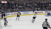 Happy Blue Jackets GIF by NHL