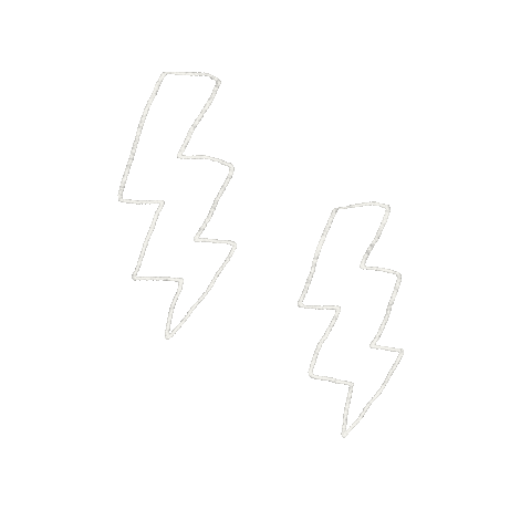 Sparkle Lightning Sticker
