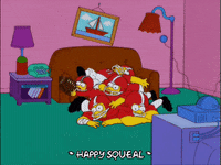 homer simpson football GIF