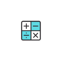 luckylittlelearners school math teaching lll Sticker