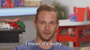 Scared Adam GIF by TLC Europe