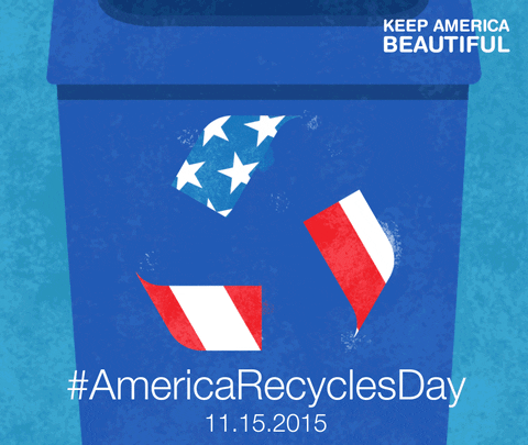 keep america beautiful recycling GIF by HelpGood