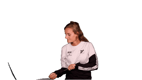 Hockey Sticker by Zwart-Wit Heren 1