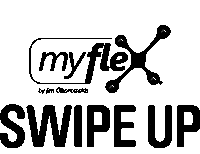 Swipe Up Sticker by MyFlex