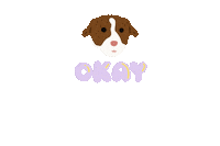 imkatt dog wink jack imkatt Sticker