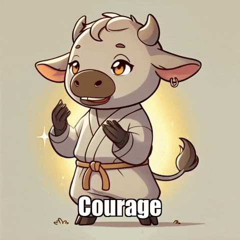 Wisdom Courage GIF by Masterfurdinand