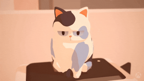 Cat Stare Down GIF by Xbox
