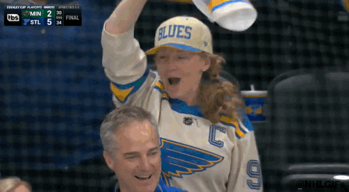 Happy Ice Hockey GIF by NHL