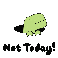 No Way Do Not Want Sticker by Loof and Timmy