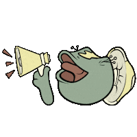 0ritia animated frog poppythefrog oritia Sticker