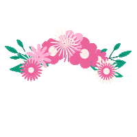 therosepicnic summer flower festival flowers Sticker
