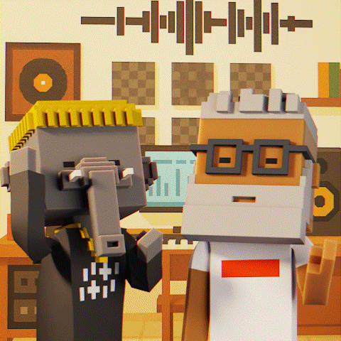 Relaxed Friends GIF by Meebits