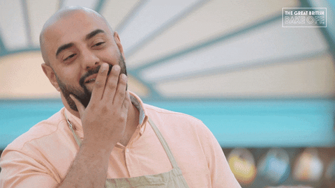 Oh No Reaction GIF by The Great British Bake Off