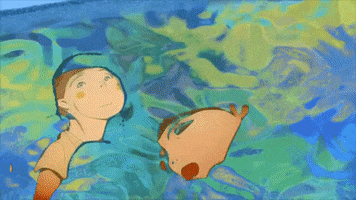 Art Swimming GIF