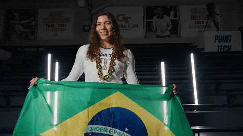 Georgia Tech Volleyball GIF by Georgia Tech Yellow Jackets