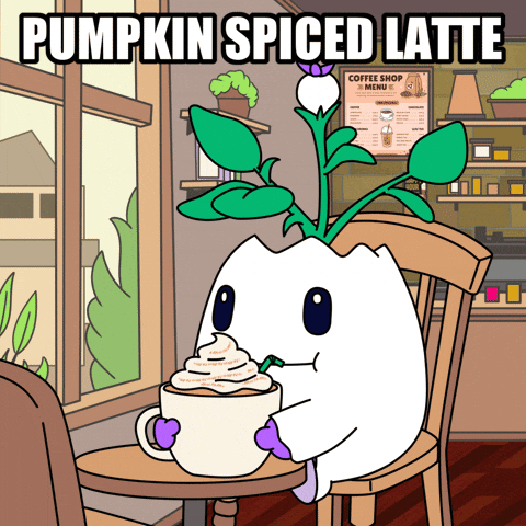 Pumpkin Spice Coffee GIF by Magic Eden