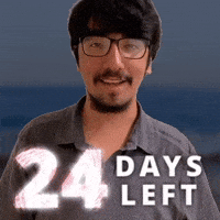 24 DAYS LEFT