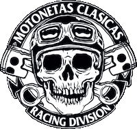 Calavera Scooters Sticker by Motonetas Clasicas