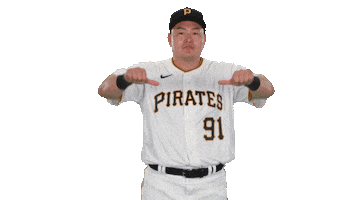 Major League Baseball No Sticker by Pittsburgh Pirates