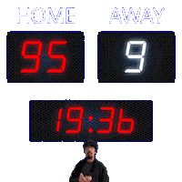 9 Away Sticker
