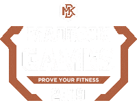 mdkcrossfit games fit crossfit cross Sticker