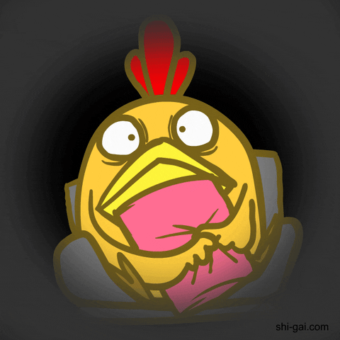 Night Chicken GIF by ShiGai